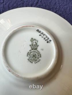 Demitasse Set for 12, Cups & Saucers, Vintage Royal Doulton, c. 1958, England