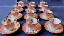 Demitasse Set for 12, Cups & Saucers, Vintage Royal Doulton, c. 1958, England