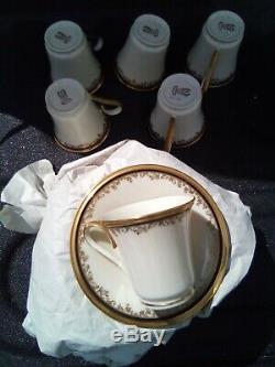 Discontinued Lenox China Eclipse Demi / Demitasse Cup & Saucer Set