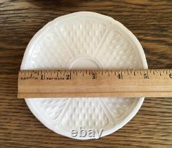 Du Barry by Faiencerie de Gien France Creamy White 5 Demitasse Cups & Saucers