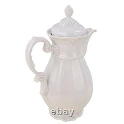 ESCHENBACH LA REINE CHOCOLATE POT With DEMITASSE CUPS & SAUCERS SET