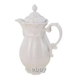 ESCHENBACH LA REINE CHOCOLATE POT With DEMITASSE CUPS & SAUCERS SET