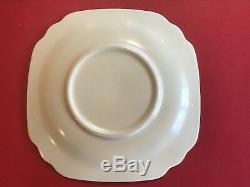 Extremely Rare Ivory Demitasse Cup & Saucer Riviera Century Homer Laughlin MINT