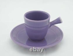 FIESTAWARE LILAC DEMITASSE CUP & SAUCER Limited Production in1995 withFactory Box