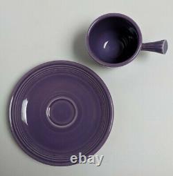 FIESTAWARE LILAC DEMITASSE CUP & SAUCER Limited Production in1995 withFactory Box