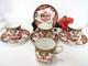 Four Vintage Royal Crown Derby King's Imari 383 Demitasse Cups & Saucers Ca1924
