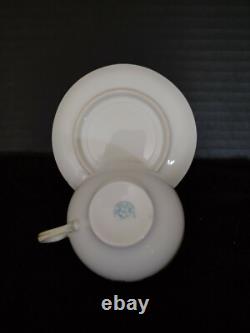 FREE Antique Japanese 6 Demitasse Porcelain Sets & Sugar Bowl Gold Guilded