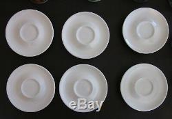 Faces ILLY Collection 1994 Espresso Demitasse Cups Saucers SET of 6 Sandro Chia