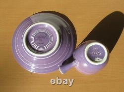 Fiesta Fiestaware Lilac Purple Demitasse Cup Saucer HLC Pottery Dinnerware
