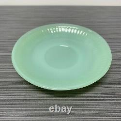 Fire King Jadite / Jadeite / Jade-ite Jane Ray Demitasse Cup And Saucer Set (1)