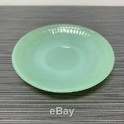 Fire King Jadite / Jadeite / Jade-ite Jane Ray Demitasse Cup And Saucer Set (1)