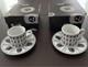 Fornasetti Architettura Demitasse Cup Saucer Pair Boxed Used Italy