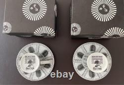 Fornasetti Architettura Demitasse Cup Saucer Pair Boxed Used Italy
