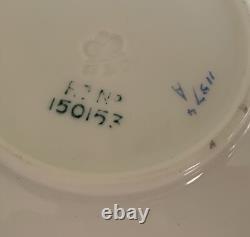 Four Antique H & Co (Hammersley) Demitasse Cups & Saucers RD150153 ca. 1887