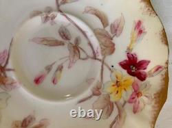 Four Antique H & Co (Hammersley) Demitasse Cups & Saucers RD150153 ca. 1887