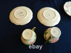 Franciscan Desert Rose USA (12) Demitasse Cups & Saucers USA 5-2