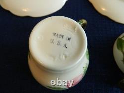 Franciscan Desert Rose USA (12) Demitasse Cups & Saucers USA 5-2