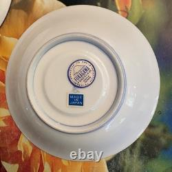 Fukagawa Seiji Arita Japan Imari 5 Sets Demitasse Espresso Tea Cups & Saucers