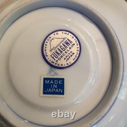 Fukagawa Seiji Arita Japan Imari 5 Sets Demitasse Espresso Tea Cups & Saucers