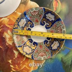 Fukagawa Seiji Arita Japan Imari 5 Sets Demitasse Espresso Tea Cups & Saucers