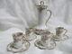 Gda Limoges Chocolate Pot With Demitasse Cup & Saucer 4 Set