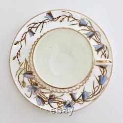 George Jones demitasse cup and saucer, Aesthetic Movement 1893-1924