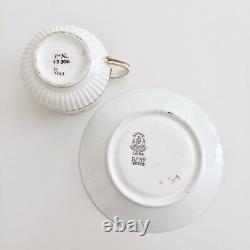 George Jones demitasse cup and saucer, Aesthetic Movement 1893-1924
