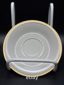 German Porcelain Demitasse Cups/Saucers, Handpainted, Set of 12, Vintage
