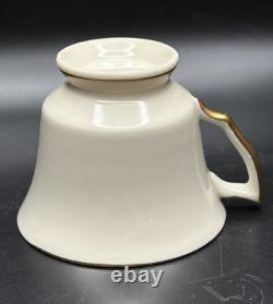 German Porcelain Demitasse Cups/Saucers, Handpainted, Set of 12, Vintage