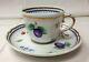 Ginori Italian Fruit After Dinner / Demitasse Cup & Saucer New Italy