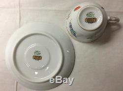 Ginori Italian Fruit After Dinner / Demitasse Cup & Saucer New Italy