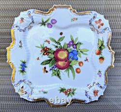 Godinger Set of 10 Yorkshire Pcs Platter, Canape Plates, Demitasse Cups&Saucers