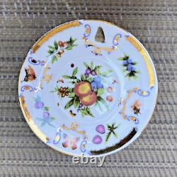 Godinger Set of 10 Yorkshire Pcs Platter, Canape Plates, Demitasse Cups&Saucers