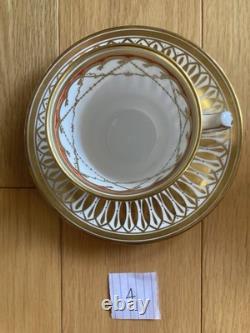 Gorgeous! 1950's Royal Chelsea Cathedral pattern 6 demitasse cup &saucer