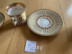 Gorgeous! 1950's Royal Chelsea Cathedral pattern 6 demitasse cup &saucer