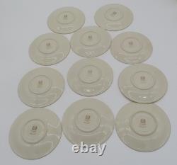 Gorgeous 9 Sets Signed Jan Nosek Lenox Birds Of America Demitasse Cups & Saucers