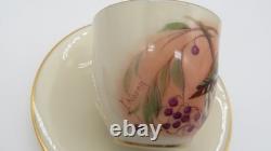 Gorgeous 9 Sets Signed Jan Nosek Lenox Birds Of America Demitasse Cups & Saucers