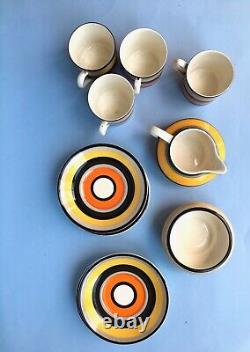 Gray's Pottery Art Deco Band Demitasse Coffee Items Possible Susie Cooper Design