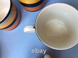 Gray's Pottery Art Deco Band Demitasse Coffee Items Possible Susie Cooper Design