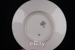 Hand Painted German Demitasse Cup and Saucer Cobalt and Gold