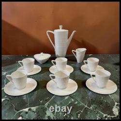 Hans Achtziger Hutschenreuther Porcelain Demitasse Set MCM German Design