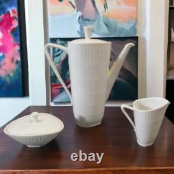 Hans Achtziger Hutschenreuther Porcelain Demitasse Set MCM German Design