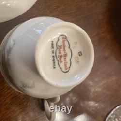 Haviland Apple Blossom Demitasse Cup & Saucer 1239083. Set Of 12