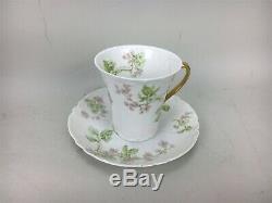 Haviland France Limoges Demitasse Cups Saucers Coffee Chocolate Pot Lot of 10