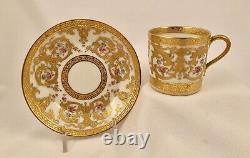 Haviland Limgoes & Co. Demitasse Cup & Saucer, Exceptional Quality