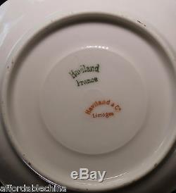 Haviland Limoges Schleiger 39 Double Gold Chocolate Demitasse Cup and Saucer -B