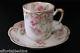 Haviland Limoges Schleiger 39 Double Gold Chocolate Demitasse Cup And Saucer -d