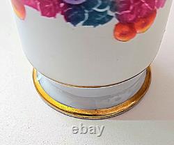 Heinrich Baensch Hand Painted Demitasse Cup And Saucer, 1900-1930 Germany