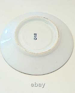 Heinrich Baensch Hand Painted Demitasse Cup And Saucer, 1900-1930 Germany