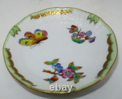 Herend, Hungary QUEEN VICTORIA, 711/VBO Espresso Demitasse Cup & Saucer Set (A)